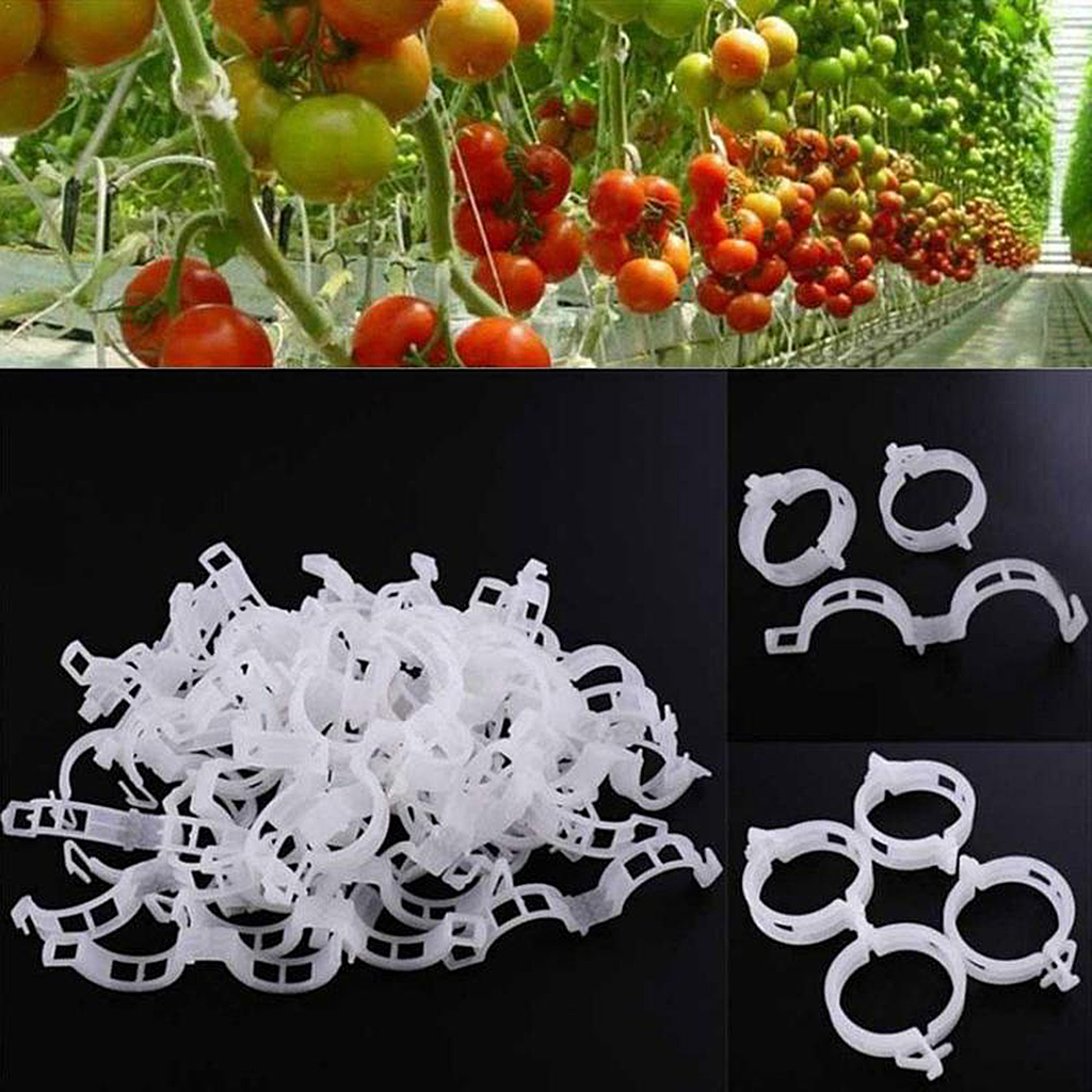 200x Plastic Plant Support Garden Clips Cucumber Vines Clips Twine Clips 200x Plastic Plant Support Garden Clips Cucumber Vines Clips Twine Clips