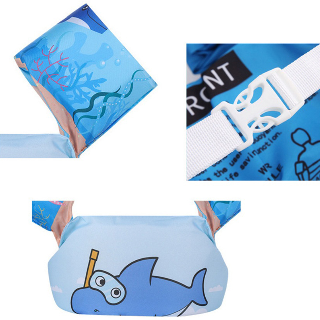 Kids Swimming Trainer Swim Pool Float Arm Bands Buoy Floater Tube Swan