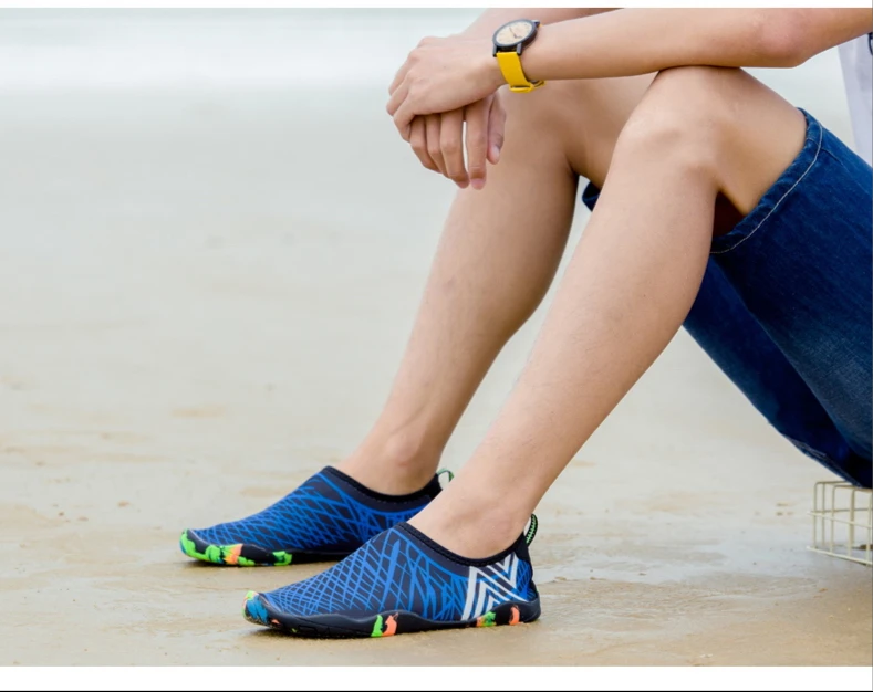 Buty do sportów wodnych Hot Men Barefoot - idealne na plażę, wędkarstwo, nurkowanie i inne sporty wodne. Szybkoschnące, damskie buty do wody, jogi i fitnessu - Wianko - 12