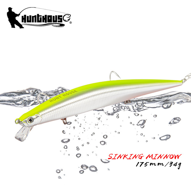 Bestselling Hunthouse Sandeel Jerk Minnow Fishing Lures 143mm 173mm