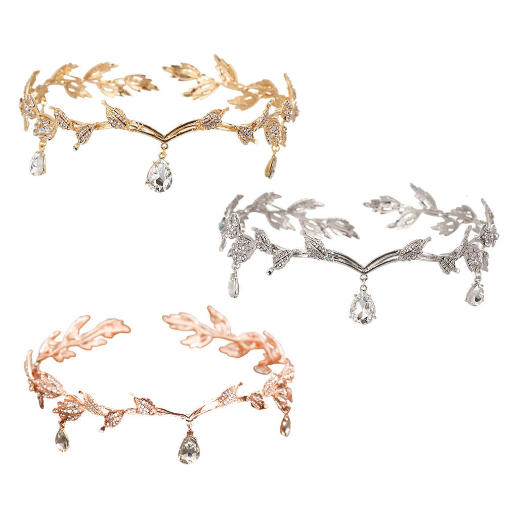 Forehead Chain Headband Vintage Style Crown for Wedding Prom Hair Jewelry Pageants Girls Forehead Chain Headband Vintage Style Crown for Wedding Prom Hair Jewelry Pageants Girls