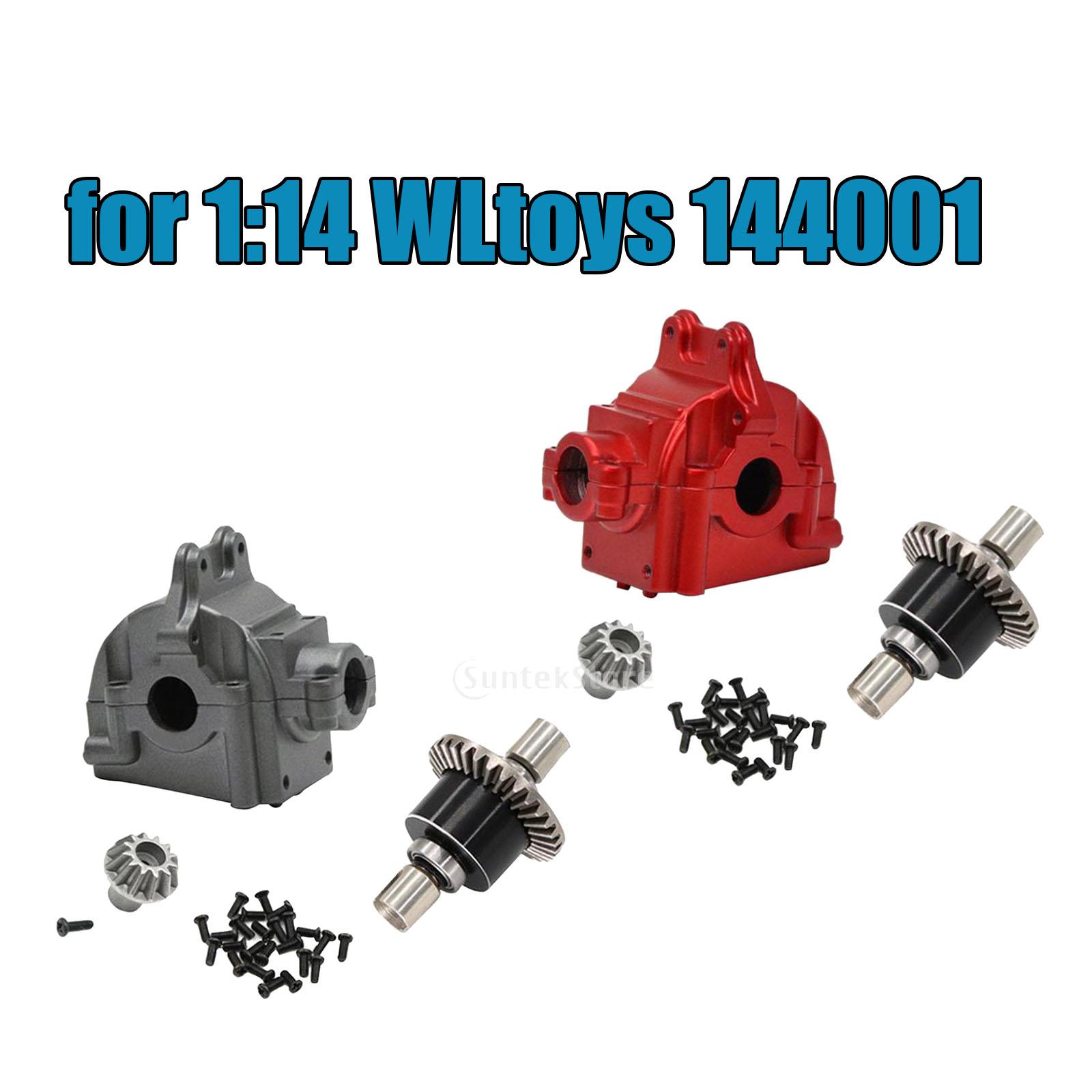 1/14 WLtoys 144001 RC Car Metal Shell & Differential Kit Spare Parts 1/14 WLtoys 144001 RC Car Metal Shell & Differential Kit Spare Parts