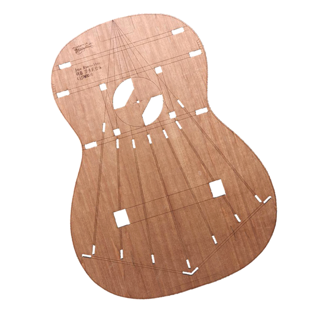 Classical Guitar Body Templates Wood for Jose Romanios (Thick) Guitar Parts Accessories Classical Guitar Body Templates Wood for Jose Romanios (Thick) Guitar Parts Accessories