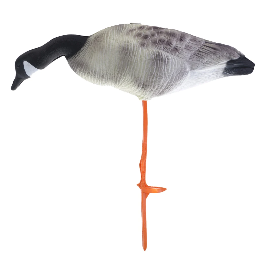 EVA Full Body 3D Goose Hunting Decoys Shooting Hunting Gaming Garden Backyard Decoration Ornament Decors With Support Pole