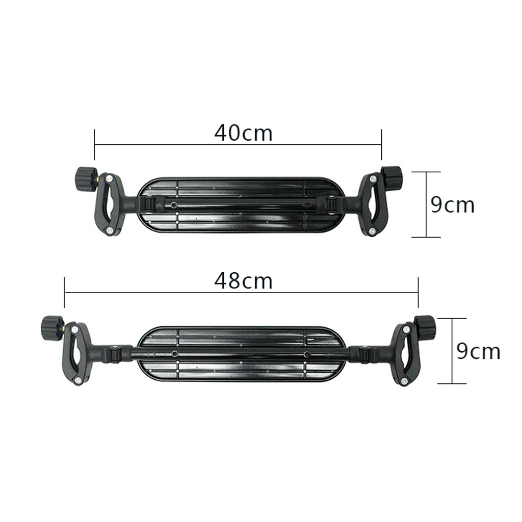Baby Stroller Footrests Foot Black Flexible Parts for Infant Safety Baby Stroller Footrests Foot Black Flexible Parts for Infant Safety