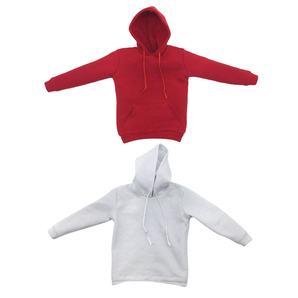 2Pcs 1/6 Male Soldier Muscle Body Fashion Top Hoodie Sweatshirt for 12 2Pcs 1/6 Male Soldier Muscle Body Fashion Top Hoodie Sweatshirt for 12