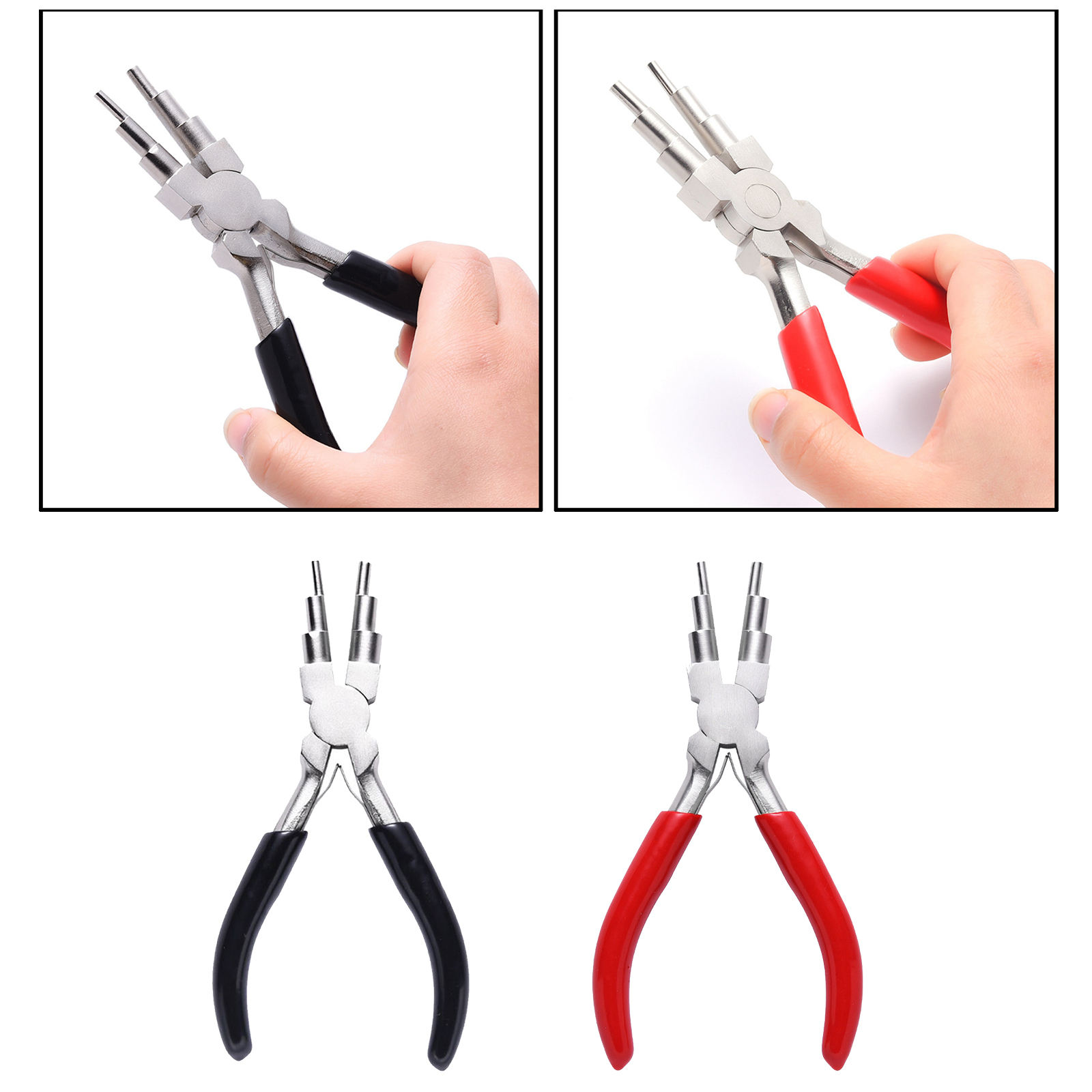 Bail Making Pliers DIY Jewelry Tool Sets Carbon Steel Round Nose Pliers Jewelry Wire Looping Forming for Jewelry Making Tools Bail Making Pliers DIY Jewelry Tool Sets Carbon Steel Round Nose Pliers Jewelry Wire Looping Forming for Jewelry Making Tools
