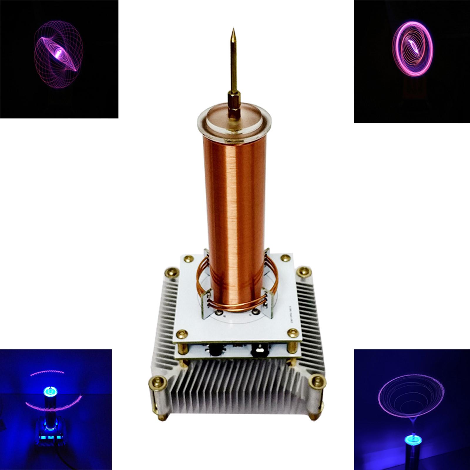 Mini Music Tesla Coil Plasma Speaker DC24V3A Wireless Transmission + Power for Teaching DIY Board Desktop Toy Physics EU Plug Mini Music Tesla Coil Plasma Speaker DC24V3A Wireless Transmission + Power for Teaching DIY Board Desktop Toy Physics EU Plug