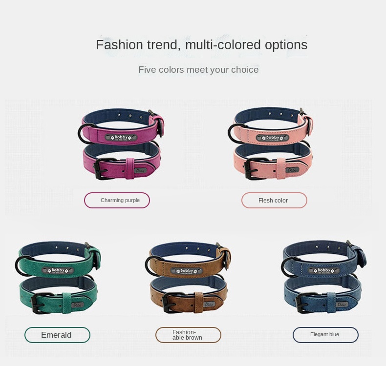 Generic Dog Collars Personalized Custom Dogs Collar Name ID Tags