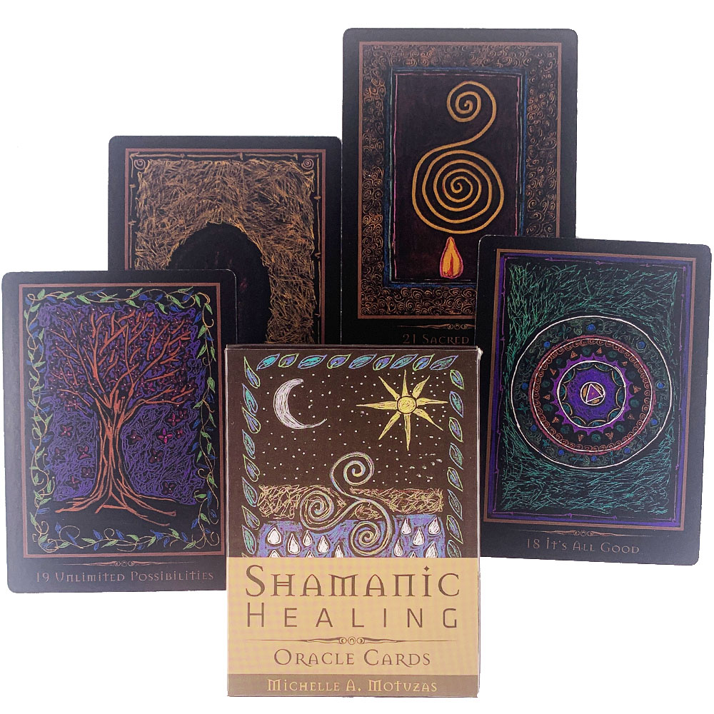 Shamanic Healing Tarot Cards with PDF Guide Book Playing Cards Miniatures  Oracle Board Game Fate Divination: Buy Online at Best Prices in Pakistan |  Daraz.pk