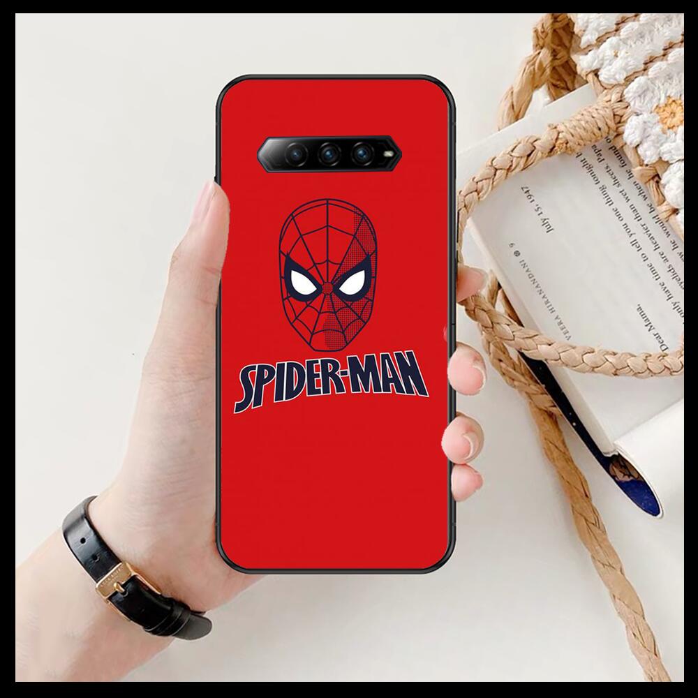 Etui Spider-Man do Xiaomi Redmi czarny rekin 4 Pro 2 3 3s - czarna okładka silikonowa Prett mini - SEO_ALT_TITLE - 4