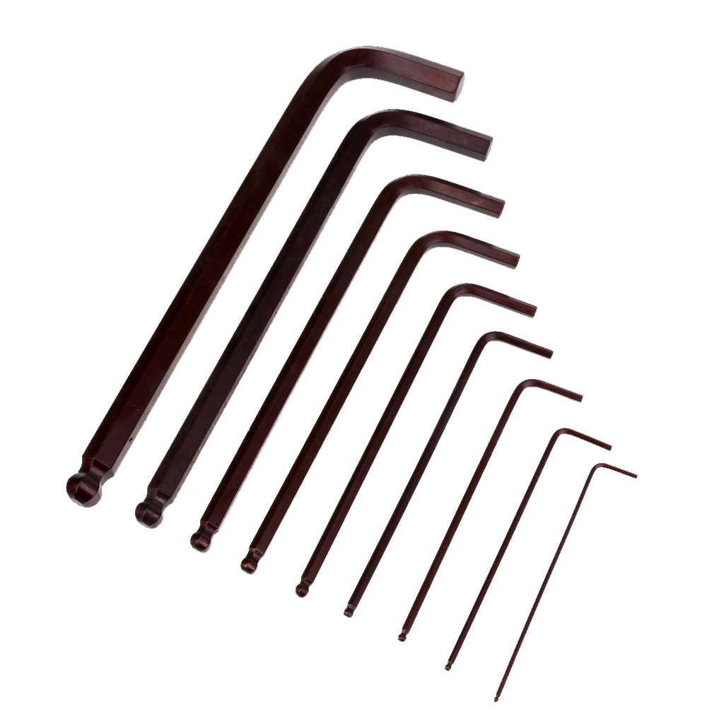 Long Arm Metric Hexagon Hex Allen Key Wrench Set Bike Bicycle Cycling Repair Tools, Size 1.5mm to 10mm Long Arm Metric Hexagon Hex Allen Key Wrench Set Bike Bicycle Cycling Repair Tools, Size 1.5mm to 10mm