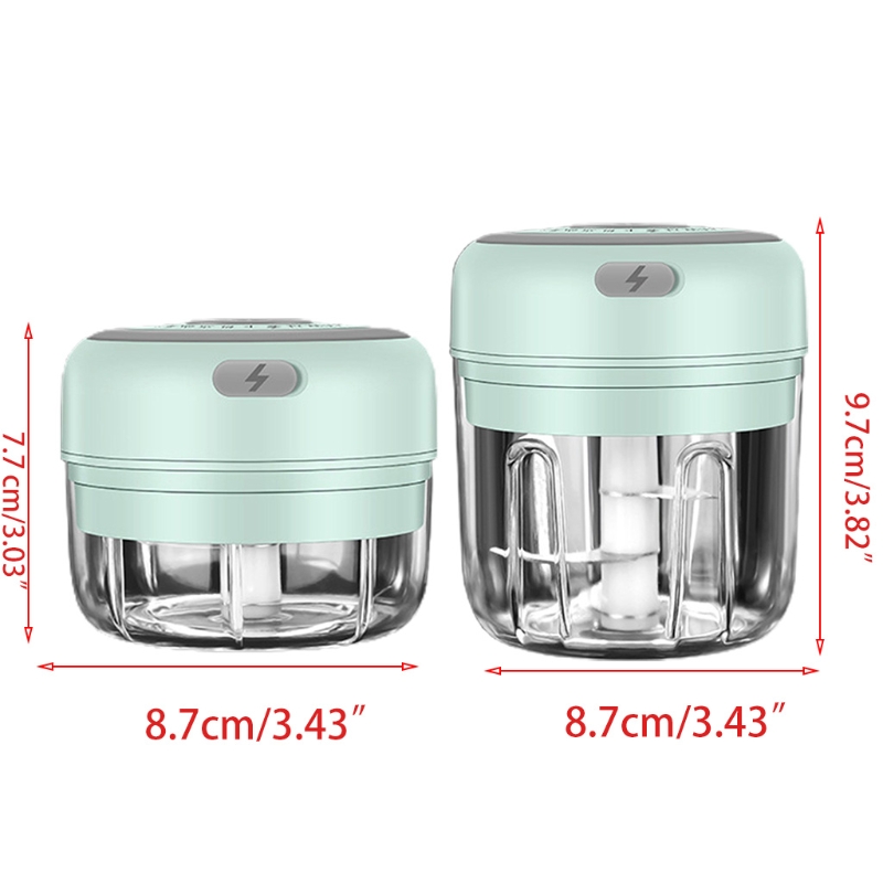 Generic Mini Electric Chopper Electric Portable Food Processor Electric