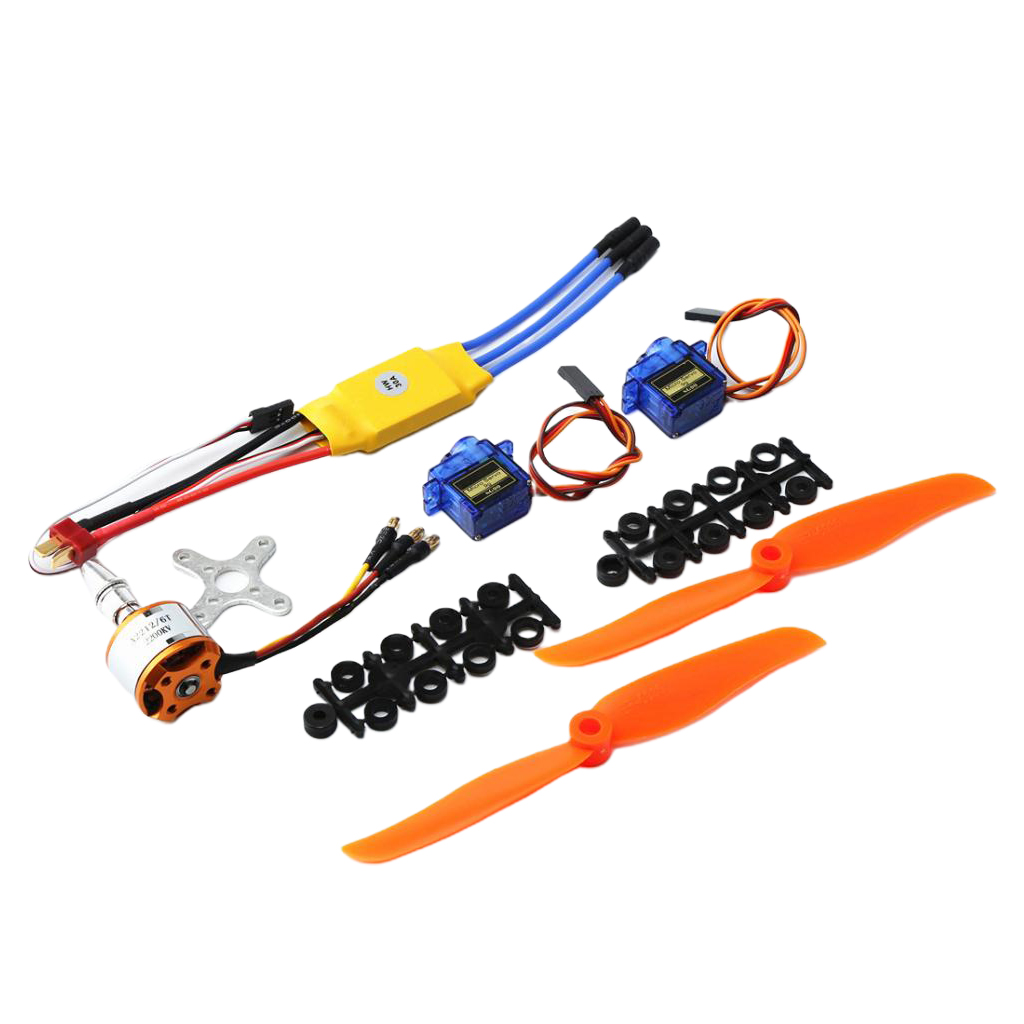 9G Servo 2212 Motor 2200KV 6035 Propeller RC Airplane Helicopter Parts 9G Servo 2212 Motor 2200KV 6035 Propeller RC Airplane Helicopter Parts