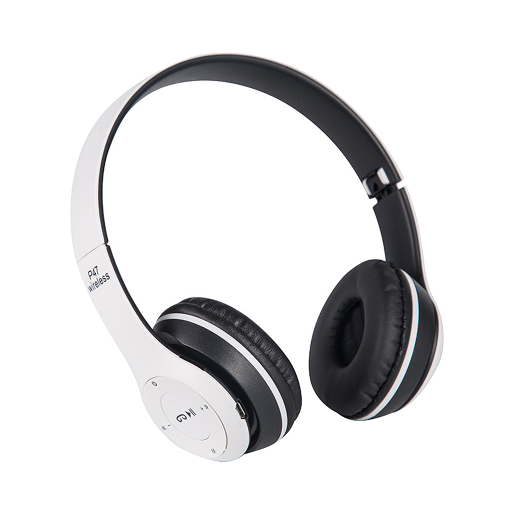 Portable Foldable Bluetooth Connected Head-Mounted Headset for IOS Women
