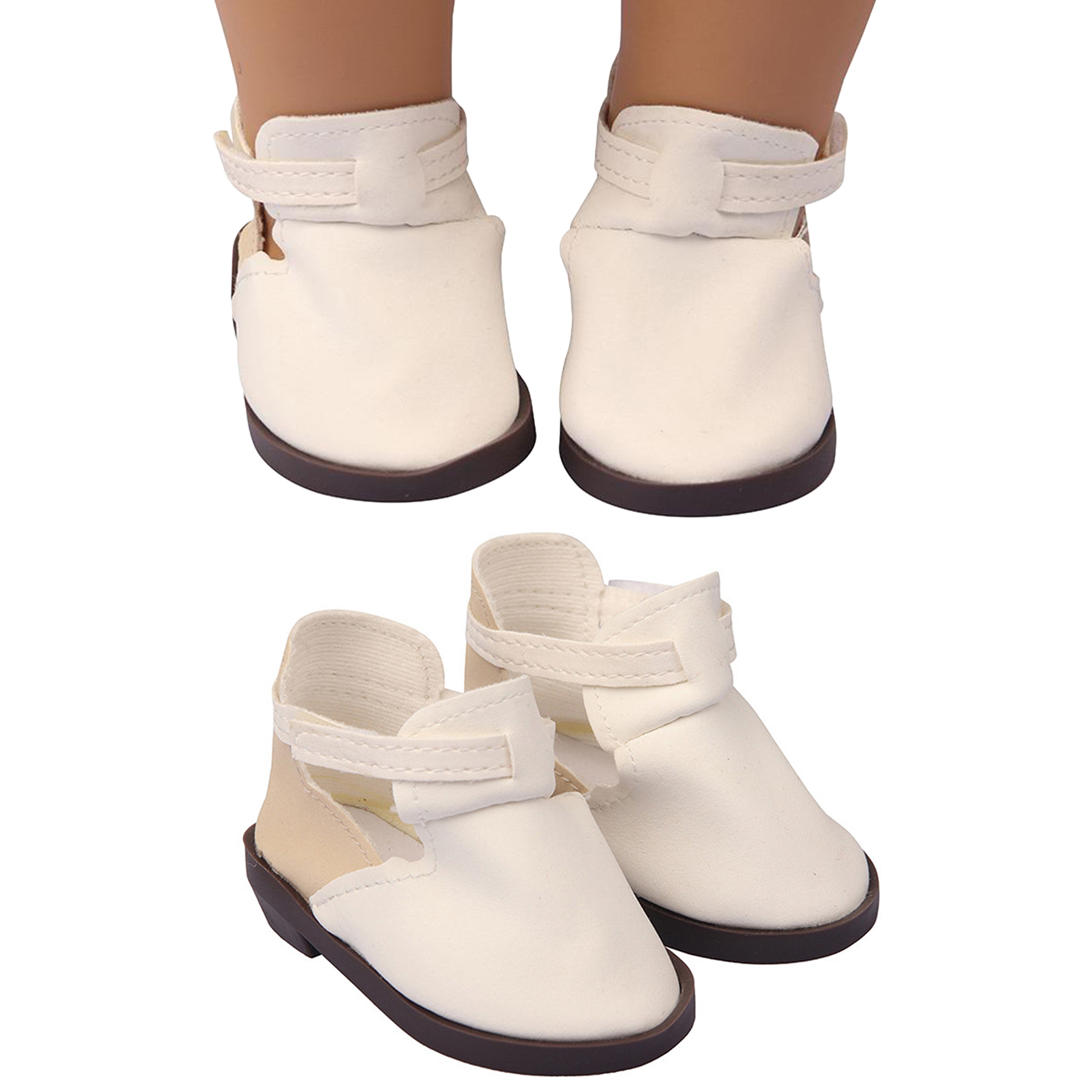 18 Inch Doll Boots 1 Pair, Short Boots Fit American Dolls & More, Doll Shoes 18 Inch Doll Boots 1 Pair, Short Boots Fit American Dolls & More, Doll Shoes