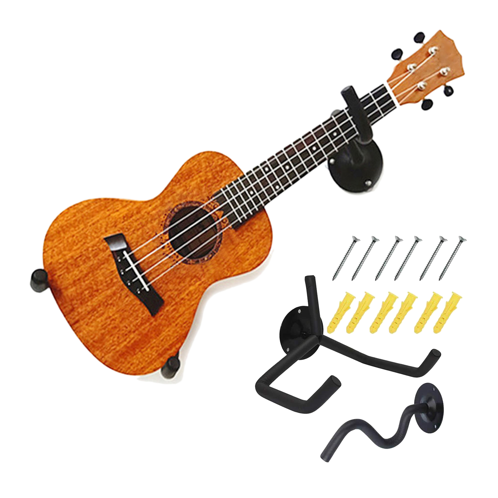 Wall Mount Guitar Hanger Hook Non- Holder Stand for Electric Guitar Ukulele Instrument Accessories Wall Mount Guitar Hanger Hook Non- Holder Stand for Electric Guitar Ukulele Instrument Accessories