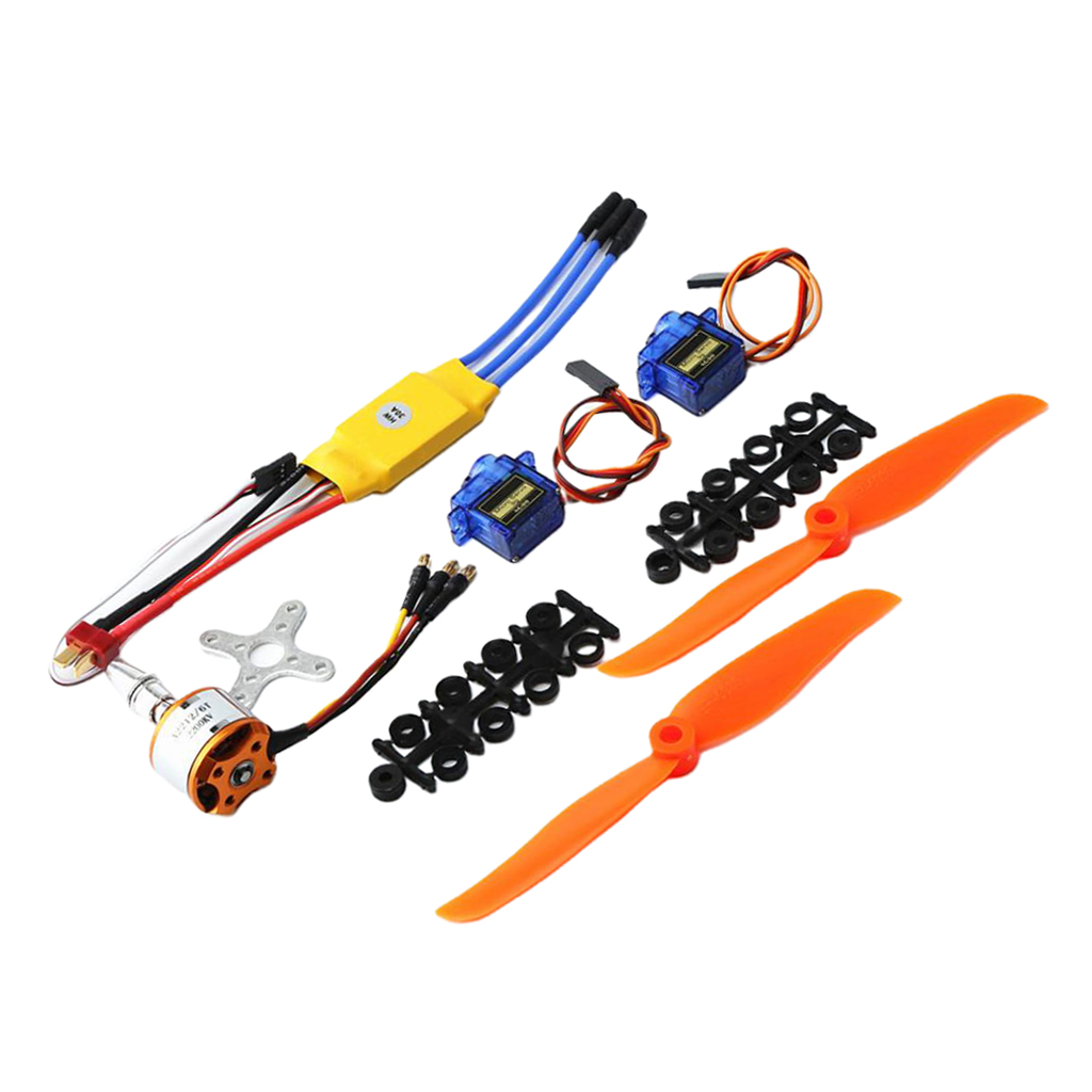 9G Servo 2212 Motor 2200KV 6035 Propeller RC Airplane Helicopter Parts 9G Servo 2212 Motor 2200KV 6035 Propeller RC Airplane Helicopter Parts