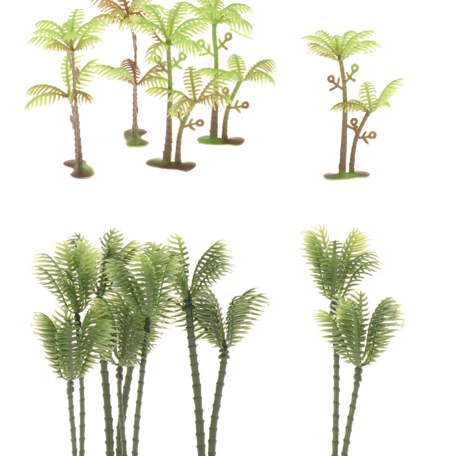 1/75 1/150 DIY Mini Coconut Trees Railway Railroad Train Fairy Garden Architecture Landscape Scenery Trees Diorama set of 10pcs 1/75 1/150 DIY Mini Coconut Trees Railway Railroad Train Fairy Garden Architecture Landscape Scenery Trees Diorama set of 10pcs