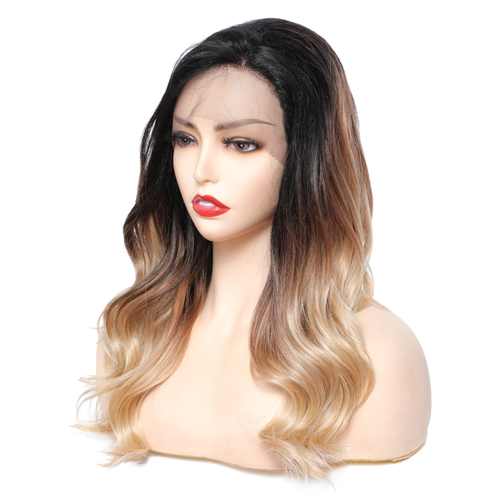 PERRUQUE FAUX CHEVEUX MEDIUM MAUVE Perruque Lace Front Wig