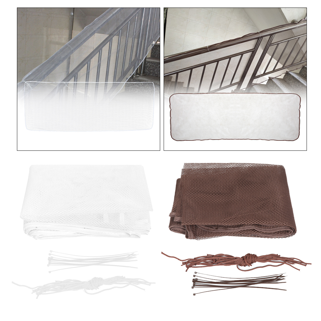 Safety Child Net Pet Guard Baby Stair Balcony Deck Gate Dog Mesh Strict Pet Fence Railing Stairs Balcony Mesh Protective Safety Child Net Pet Guard Baby Stair Balcony Deck Gate Dog Mesh Strict Pet Fence Railing Stairs Balcony Mesh Protective