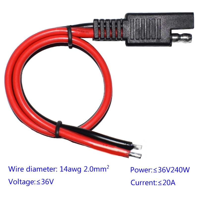 Kabel w wiązce 14AWG SAE do szybkiego odłączenia - Adapter rozszerzenia do ładowania t.u.k - SEO_ALT_TITLE - 6