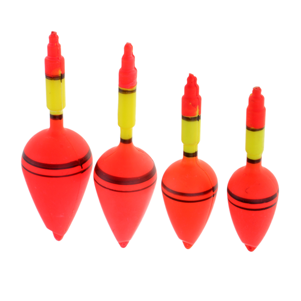4pcs Luminous Fishing Float High Sensitive Light Stick Vertical Buoy Floating Tube Bobber 4pcs Luminous Fishing Float High Sensitive Light Stick Vertical Buoy Floating Tube Bobber