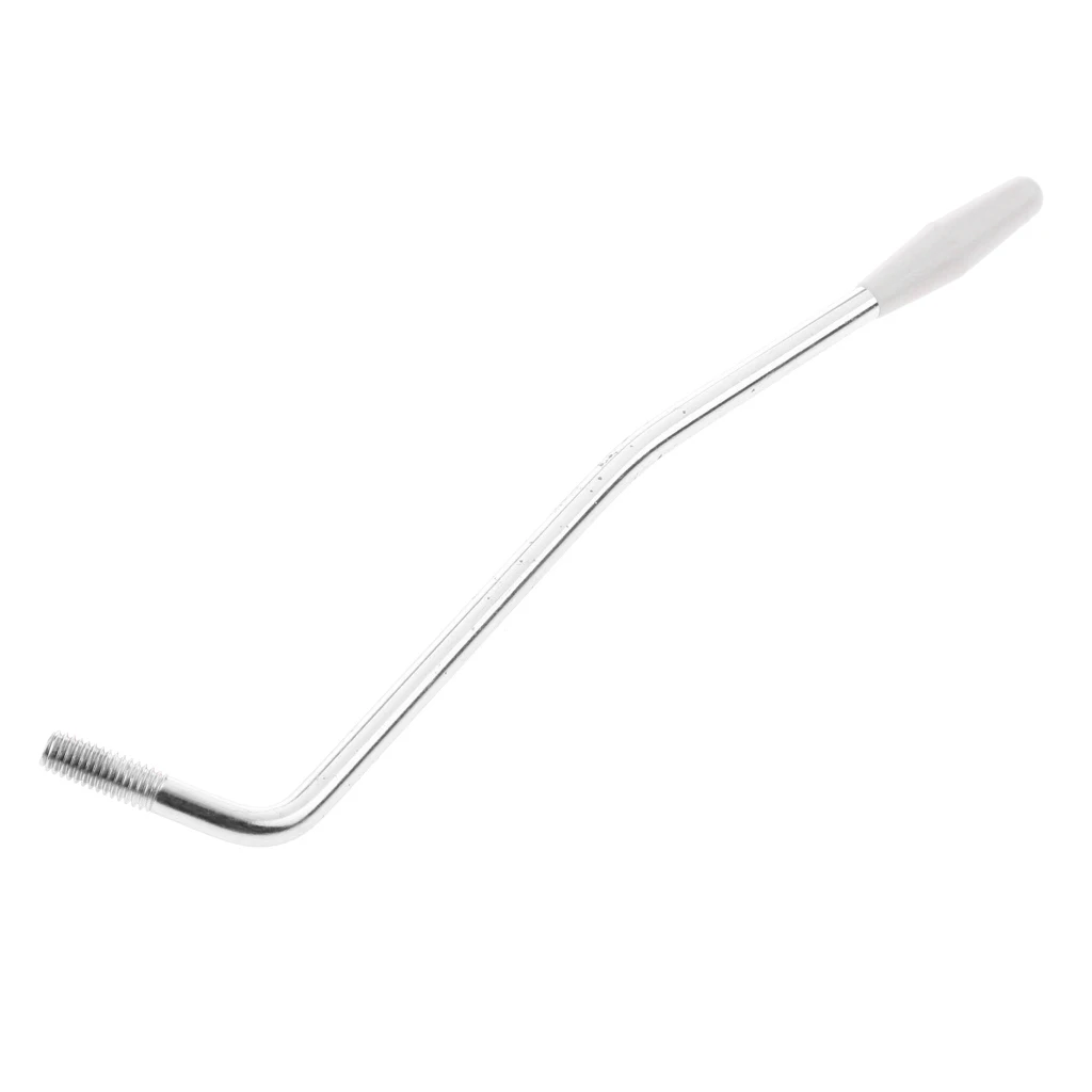 2x 6mm Tremolo Arm for  /Squier  Whammy Bar with White Tip-Silver