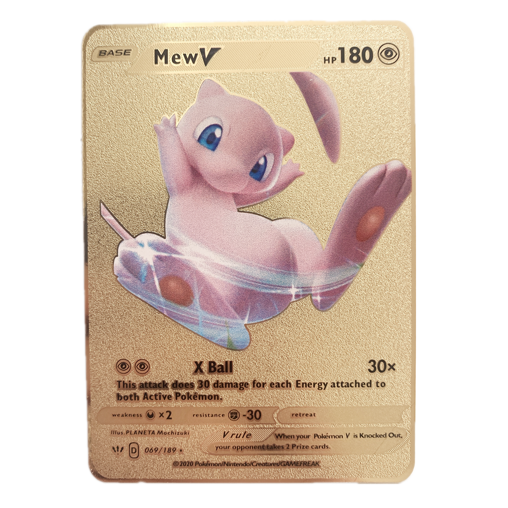 Hot demandHot demand2021 English Pokemon Vmax Gold Card Fire-breathing  Dragon Super Dream Pikachu Collection Chariot Trading Game Toy Gift |  Daraz.lk