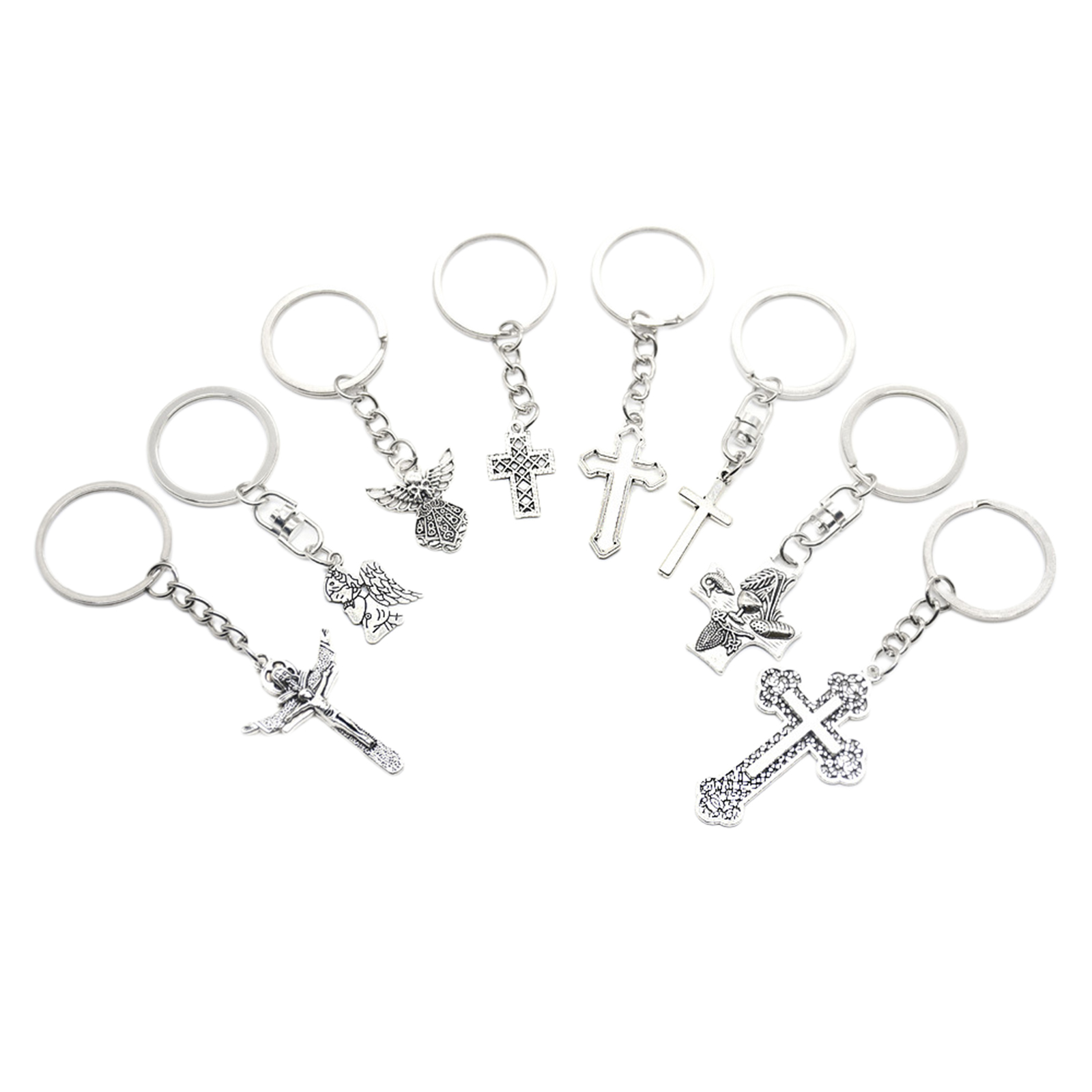 Keychain Bulk Religious Antique Birthday Gifts Jesus Christ Cross Charms Pendants for Wedding Car Decor Anniversary Keychain Bulk Religious Antique Birthday Gifts Jesus Christ Cross Charms Pendants for Wedding Car Decor Anniversary