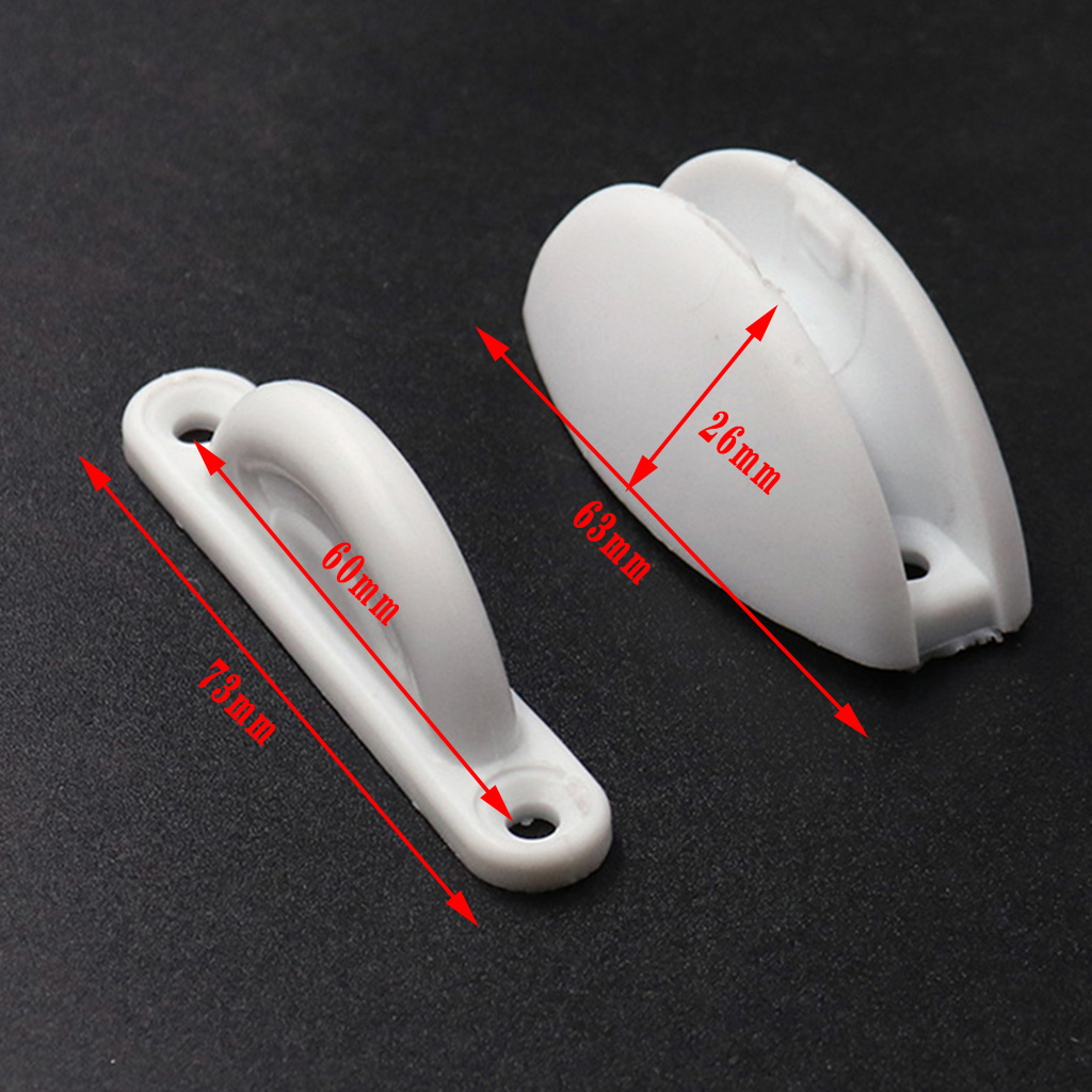 Nylon Door Catch Stop Stopper Latch Camper RV Boats Sail Motorhome Trailer White Durable Reliable Safe Nylon Door Catch Stop Stopper Latch Camper RV Boats Sail Motorhome Trailer White Durable Reliable Safe