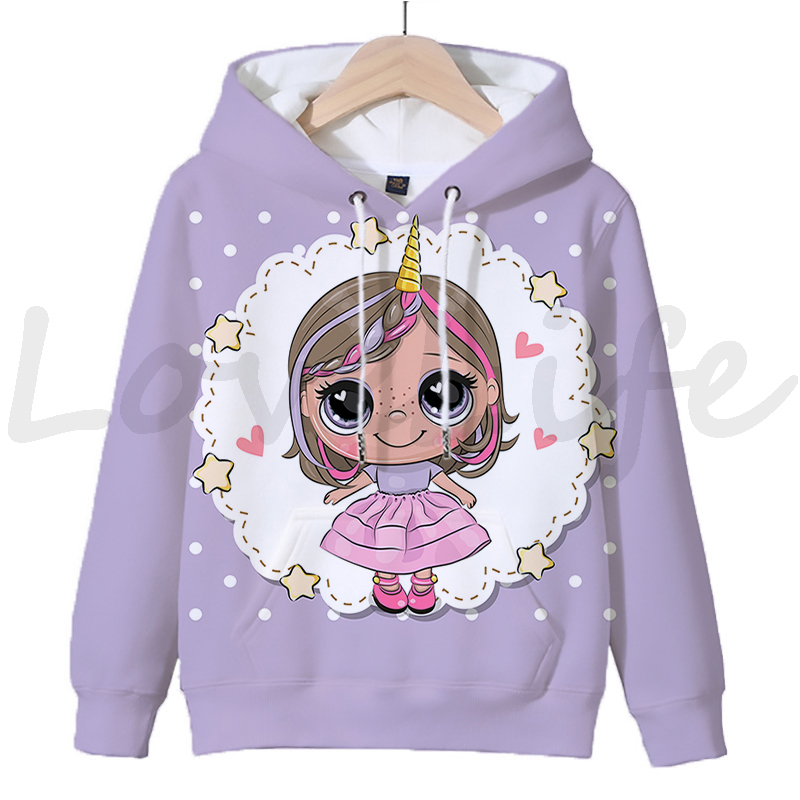 Unicorn 3D Printed Hoodies For Kids Unicorn 3D Printed Hoodies For Kids