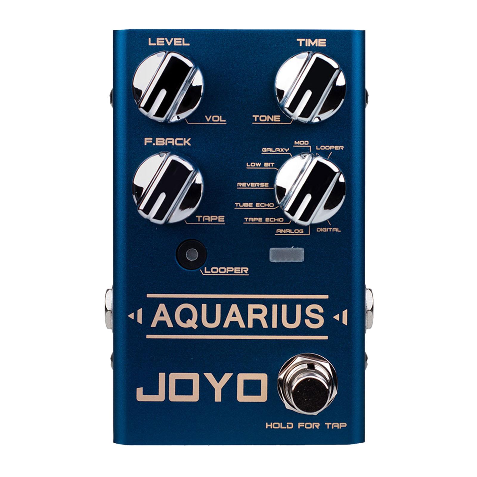 Metal Digital Effect Guitar Pedal Stereo Multi Effects Pedal DC 9V Delay Looper Tap Tempo for Electric Guitar Accessory Parts Metal Digital Effect Guitar Pedal Stereo Multi Effects Pedal DC 9V Delay Looper Tap Tempo for Electric Guitar Accessory Parts