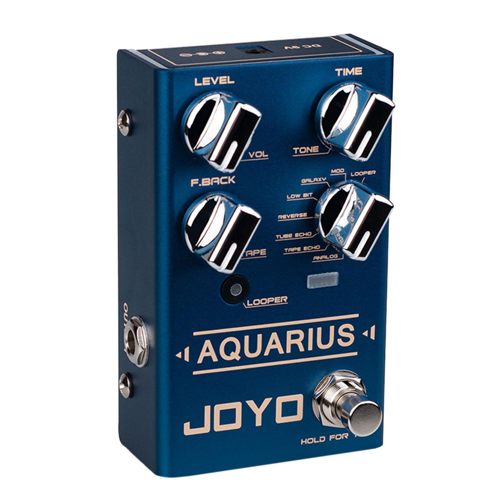 Metal Digital Effect Guitar Pedal Stereo Multi Effects Pedal DC 9V Delay Looper Tap Tempo for Electric Guitar Accessory Parts Metal Digital Effect Guitar Pedal Stereo Multi Effects Pedal DC 9V Delay Looper Tap Tempo for Electric Guitar Accessory Parts