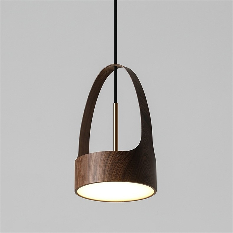 Minimalist Wood Metal Pendant Light Minimalist Wood Metal Pendant Light