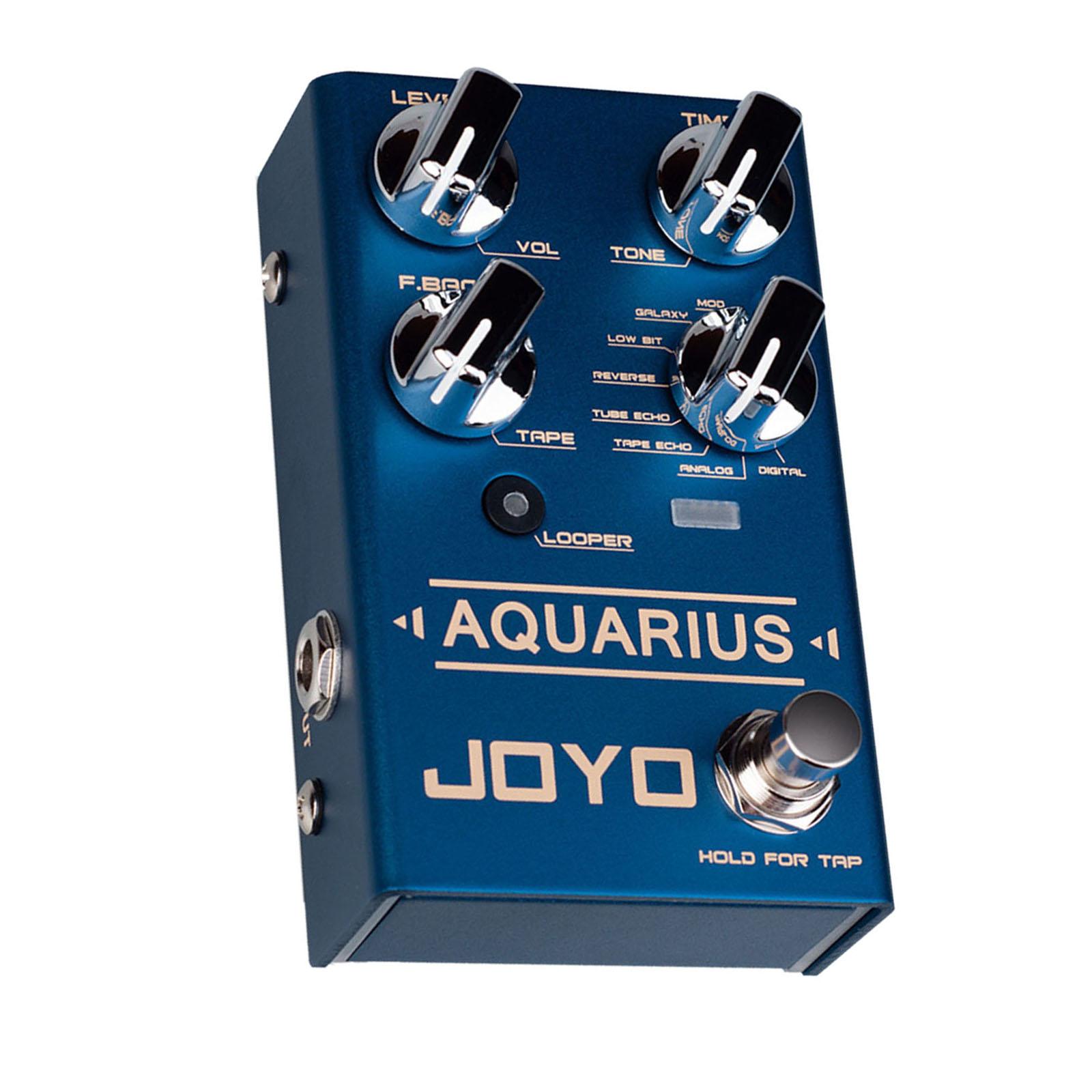 Metal Digital Effect Guitar Pedal Stereo Multi Effects Pedal DC 9V Delay Looper Tap Tempo for Electric Guitar Accessory Parts Metal Digital Effect Guitar Pedal Stereo Multi Effects Pedal DC 9V Delay Looper Tap Tempo for Electric Guitar Accessory Parts