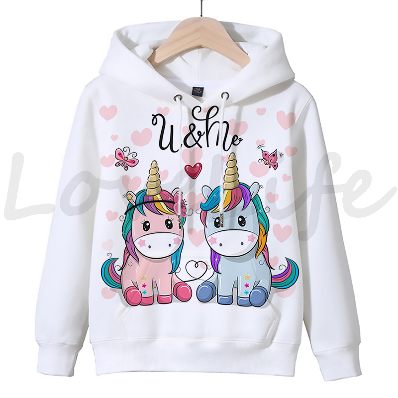 Unicorn 3D Printed Hoodies For Kids Unicorn 3D Printed Hoodies For Kids