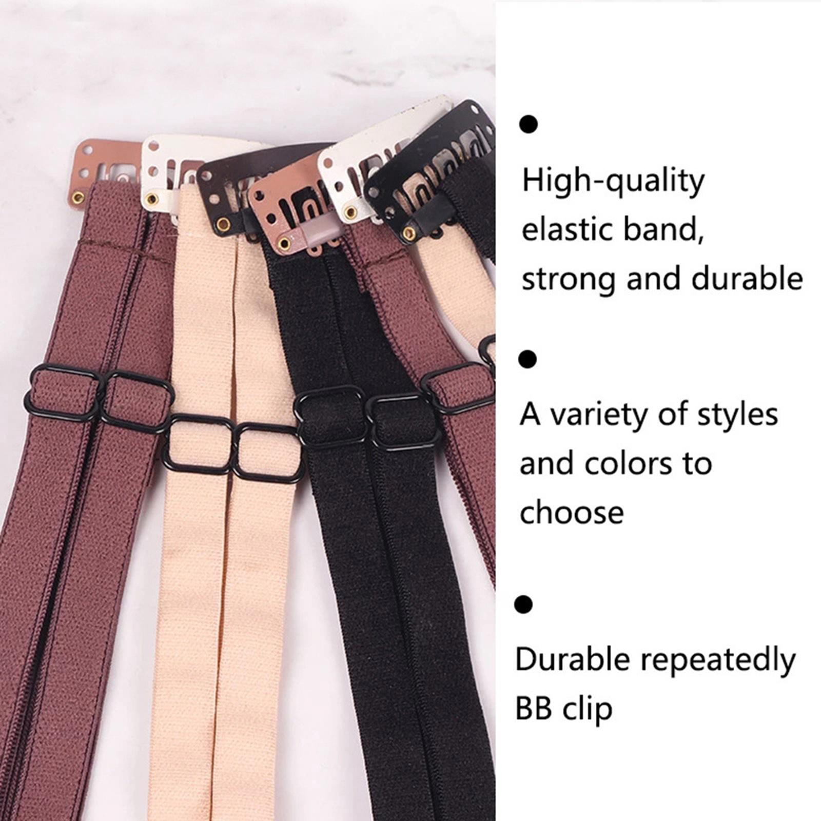 Nylon Stretching Straps for Lift Eyes And Eyebrows Bb Clip Elastic Band Adjustable Rubber For Hair Anti-Wrinkle Face Tapes