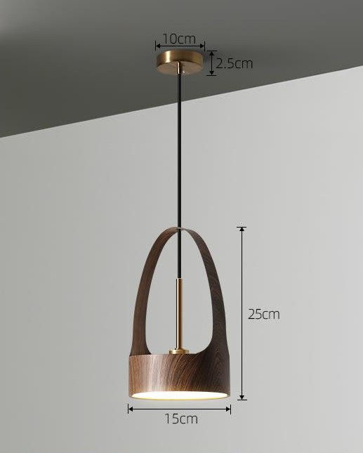 Minimalist Wood Metal Pendant Light Minimalist Wood Metal Pendant Light