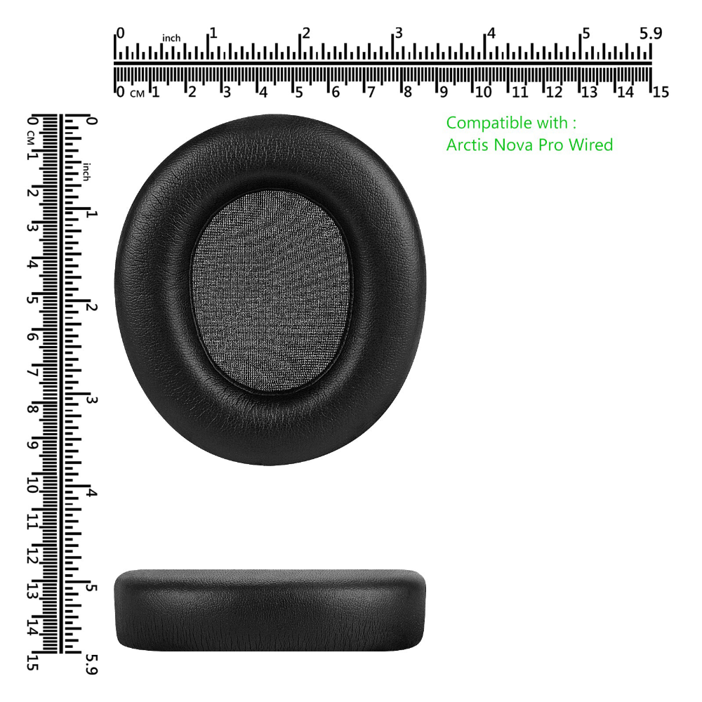 SteelSeries Arctis Nova Pro Wired Headphones ear pads cushion foam cover SteelSeries Arctis Nova Pro Wired Headphones ear pads cushion foam cover