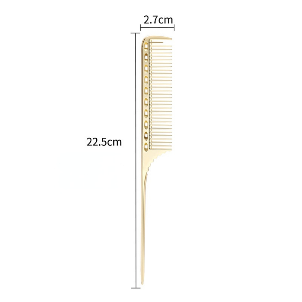 Aluminuml Metal Anti-static Hair Comb Professional Hairdressing Combs Hair Cutting Dying Brush Barber Tools Salon Accessaries 32 S7971759320914370b8a8f295f87ada23M