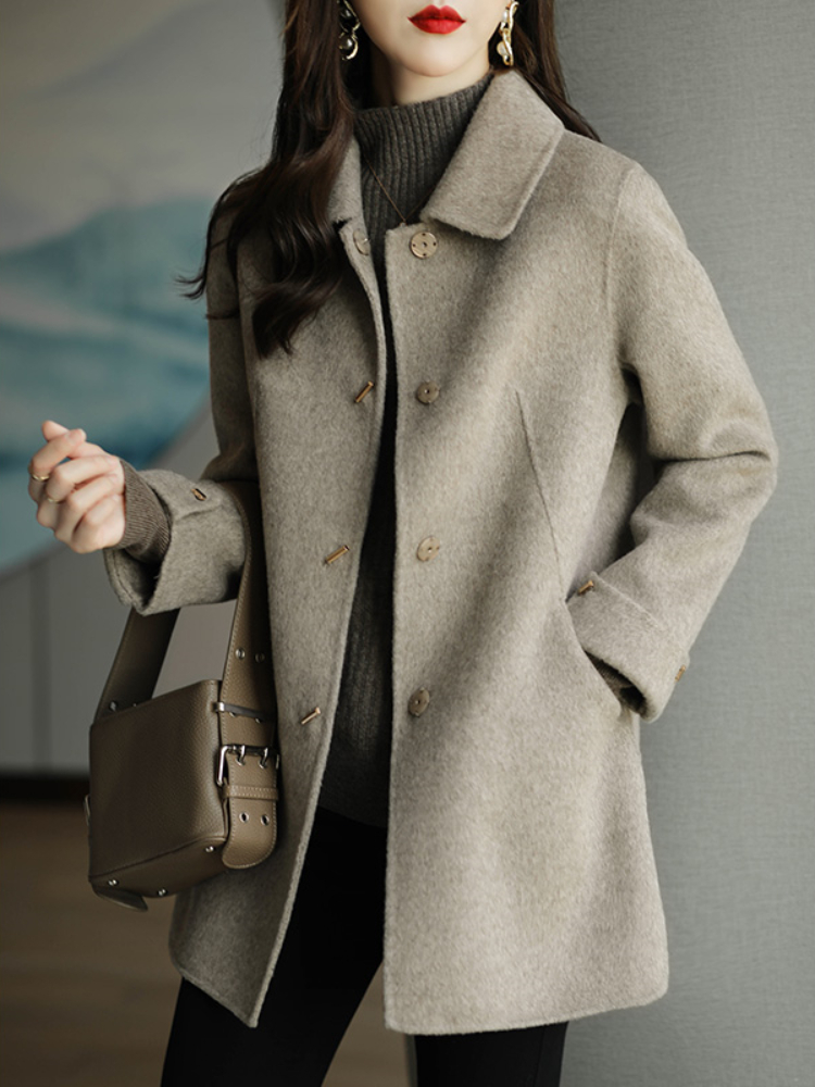 Elegant Women's Overcoat Solid New Pocket Loose Warm Autumn/Winter Jacket Women Promotion Slim Long Sleeved Wool Coat Women 2 Mallzona S8540f8ded1f4424f8282a5240ed6f3995 Elegant Women's Overcoat Solid New Pocket Loose Warm Autumn/Winter Jacket Women Promotion Slim Long Sleeved Wool Coat Women Mallzona