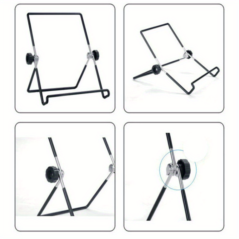 Soporte de alambre de hierro para teléfono móvil y tableta soporte