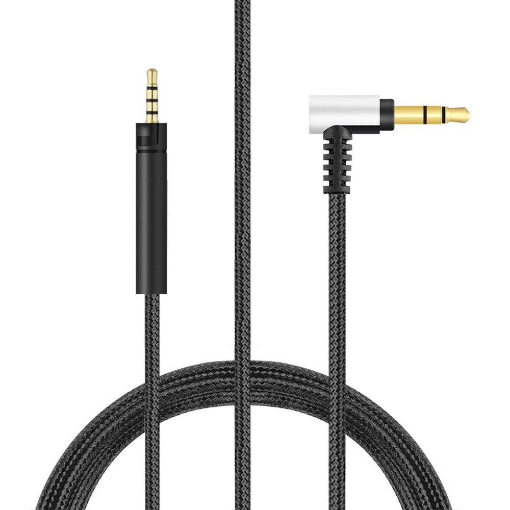 OFC Replacement Nylon Braided Cable Extension Cord For Sennheiser Momentum 4 3 2 1 4.0 3.0 2.0 1.0 HD1 Over On Ear Headphones OFC Replacement Nylon Braided Cable Extension Cord For Sennheiser Momentum 4 3 2 1 4.0 3.0 2.0 1.0 HD1 Over On Ear Headphones