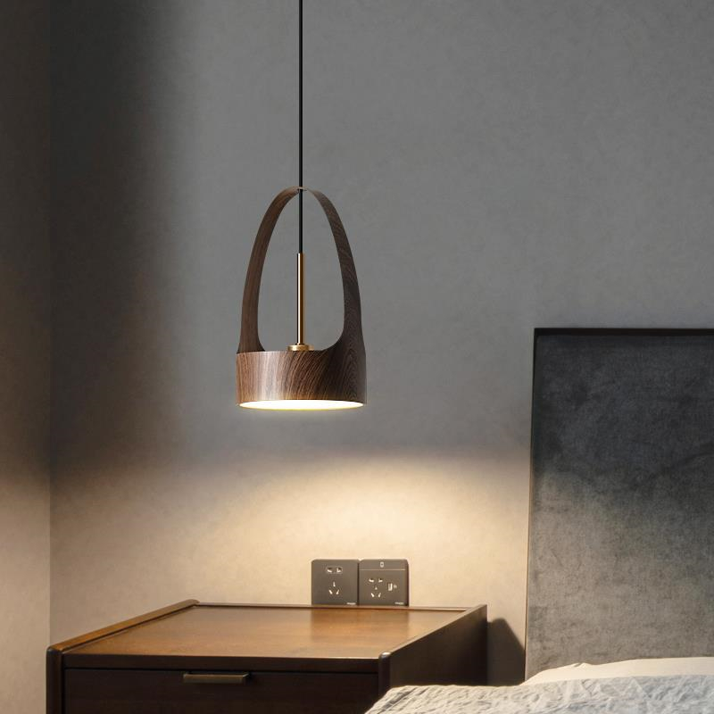 Minimalist Wood Metal Pendant Light Minimalist Wood Metal Pendant Light
