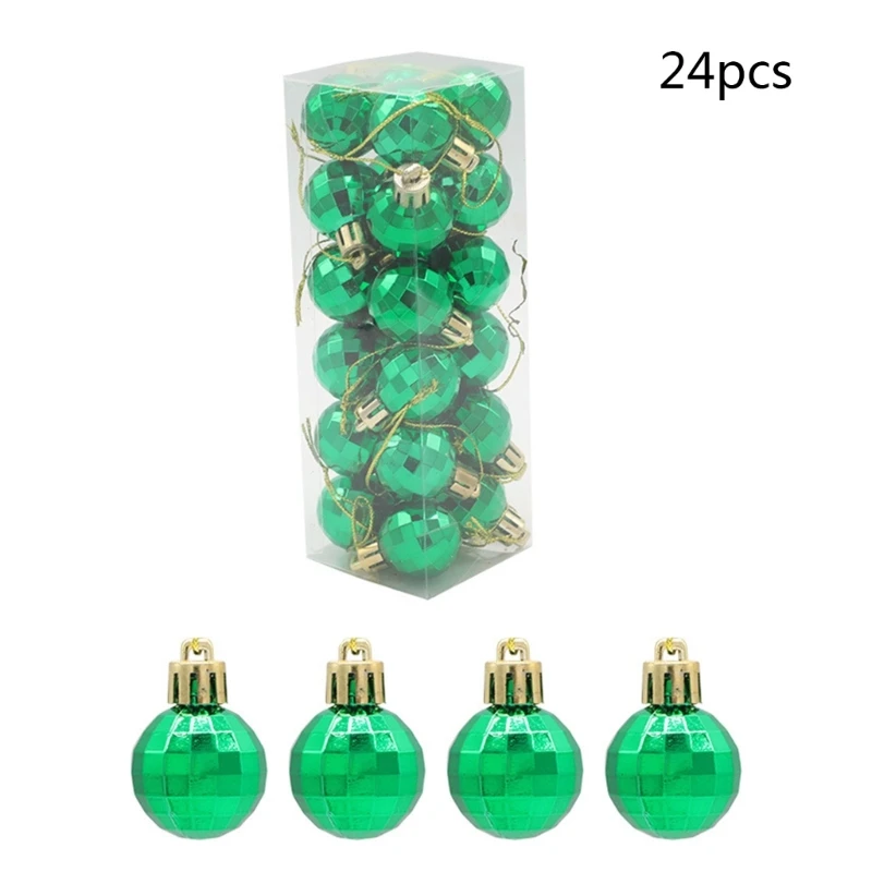 Tanio 24 szt bombki ozdoby nietłukące kulki dekoracyjne wiszący Ornament sklep