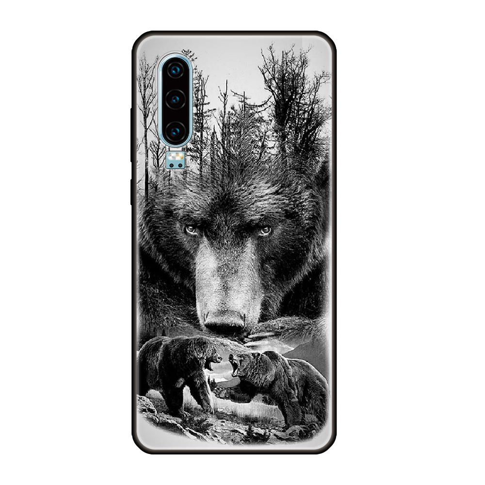 Etui na telefon Huawei P30/P30 Pro/P30 lite - silikonowe TPU, marmur, Boże Narodzenie - SEO_ALT_TITLE - 31