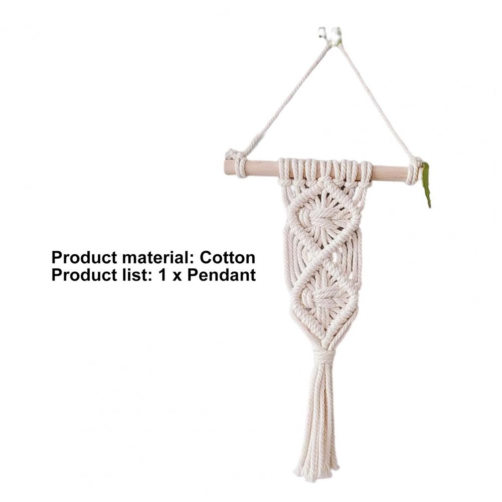 Handmade Boho Macrame Wall Tapestry - Woven Home Decor 10 S9ecd452359d44c3b8488a1c85fa261cfX