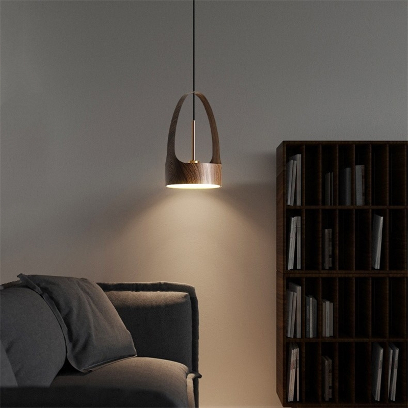 Minimalist Wood Metal Pendant Light Minimalist Wood Metal Pendant Light