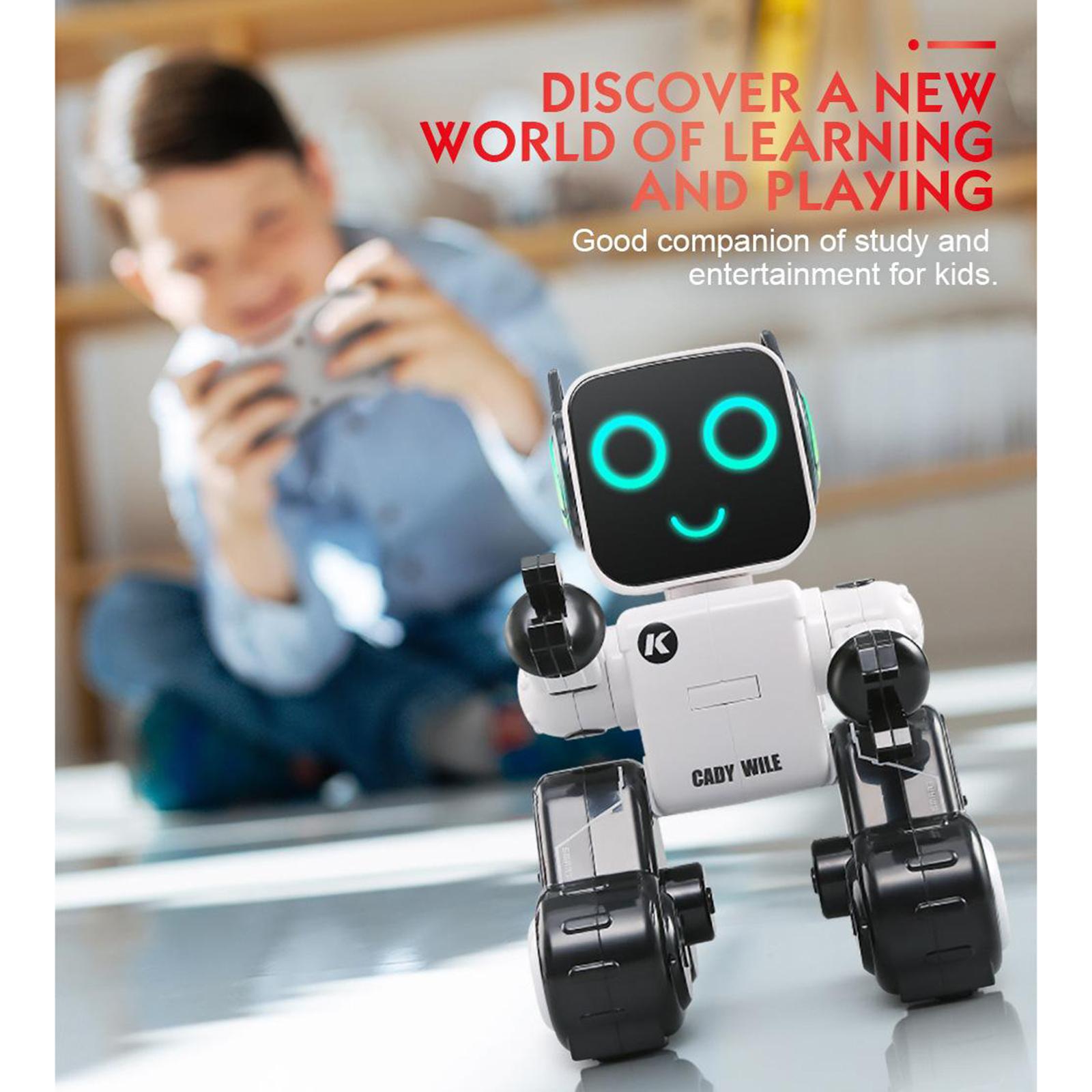 RC Robot Intelligent Action Music Singing LED Eyes Remote Control Interactive Programmable Robot Kids Children Toys RC Robot Intelligent Action Music Singing LED Eyes Remote Control Interactive Programmable Robot Kids Children Toys